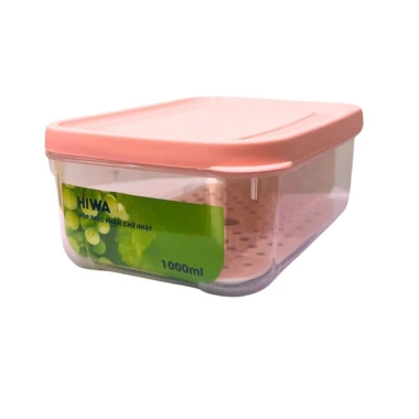 Hộp nhựa đựng thực phẩm nắp kín có khay - Ngăn mùi, bảo quản tủ lạnh, 12.000₫ 4 Hộp nhựa đựng thực phẩm nắp kín có khay - Ngăn mùi, bảo quản tủ lạnh, 12.000₫ 4