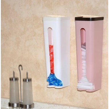 Hộp nhựa đựng túi nilon rác tiện dụng, nhỏ gọn, thông minh, dễ sử dụng - Giá chỉ 18.000 VND
