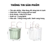 Hộp nhựa EC Life 05A05 trong suốt tinh linh, đựng rau củ nhỏ, cửa kéo tủ lạnh, 37.000đ 7