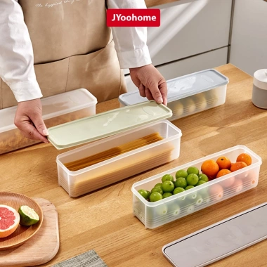 Hộp Nhựa JYoohome Đựng Thực Phẩm, Bảo Quản Rau Củ Quả, Nắp An Toàn, Dùng Tủ Lạnh, Giá 23.000 VND