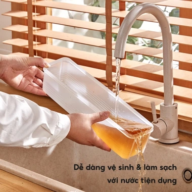 Hộp Nhựa JYoohome Đựng Thực Phẩm, Bảo Quản Rau Củ Quả, Nắp An Toàn, Dùng Tủ Lạnh, Giá 23.000 VND 4 Hộp Nhựa JYoohome Đựng Thực Phẩm, Bảo Quản Rau Củ Quả, Nắp An Toàn, Dùng Tủ Lạnh, Giá 23.000 VND 4