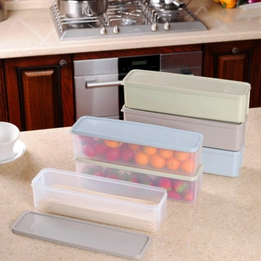 Hộp Nhựa JYoohome Đựng Thực Phẩm, Bảo Quản Rau Củ Quả, Nắp An Toàn, Dùng Tủ Lạnh, Giá 23.000 VND