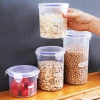 Hộp nhựa My Home DN143 tròn cao, nắp đậy dung tích lớn, lưu trữ hạt, gia vị, ngũ cốc – 13.000đ 5