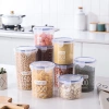 Hộp nhựa My Home DN143 tròn cao, nắp đậy dung tích lớn, lưu trữ hạt, gia vị, ngũ cốc – 13.000đ 9