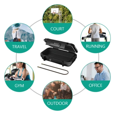 Hộp ổ khóa 4 chữ số chống trộm, chống thấm nước - Tiện dụng du lịch và thể thao, chỉ 429.000 VND
