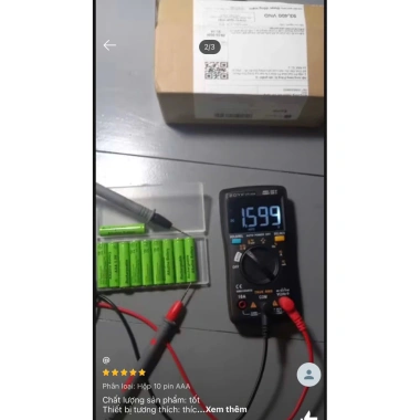 Hộp Pin Sạc AA 1,5V Dung Lượng Cao - Pin Tiểu Sạc Lại cho Xe Đồ Chơi Trẻ Em & Máy Hút Sữa Itechcare, Giá Ưu Đãi 75.000đ 8
