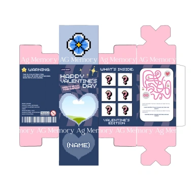 Hộp Quà Blind Box Thiết Kế Theo Yêu Cầu - Valentine, Sinh Nhật, Anniversary, 20/10, Giá 30.000đ