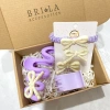 Hộp Quà Mẫu Mới 2 + Rơm Kẹp Tóc Nữ Dễ Thương – Quà Tặng Bạn Gái 20/10, 8/3, Giá 26.000đ 10