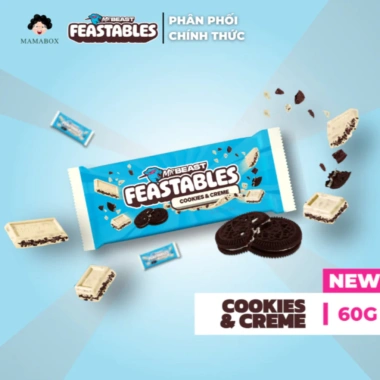 Hộp Quà Phiên Bản Giới Hạn 10 Thanh Socola Feastables 60g Giá Ưu Đãi 1,250,000 VND