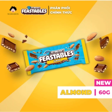 Hộp Quà Phiên Bản Giới Hạn 10 Thanh Socola Feastables 60g Giá Ưu Đãi 1,250,000 VND