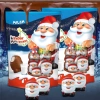 Hộp quà socola trứng sữa hình ông già Noel Kinder Three Đức - Giá chỉ 109.000₫ 2