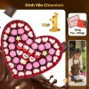 Hộp quà socola Valentine 14-2, 14-3, 8-3 - Quà tặng chocolate 244k giảm còn 200k