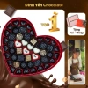Hộp quà socola Valentine 14-2, 14-3, 8-3 - Quà tặng chocolate 244k giảm còn 200k 2