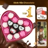 Hộp quà socola Valentine 14-2, 14-3, 8-3 - Quà tặng chocolate 244k giảm còn 200k 9
