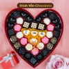 Hộp quà socola Valentine 22x3.5cm 39 viên - Quà chocolate ngày lễ tình nhân, giá 380.000₫ 2