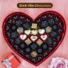 Hộp quà socola Valentine 26x3.5cm M4C 48 viên - Quà tặng chocolate ngày lễ tình nhân 450k 2