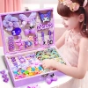 Hộp quà tặng 156 món - Full set phụ kiện tóc, quà sinh nhật, lễ Tết, giảm giá 18% chỉ 128.000₫ 9