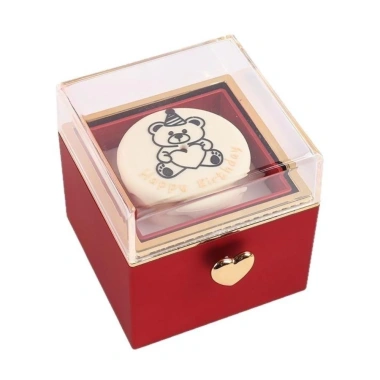 Hộp quà tặng bánh Mini BANGSHE - Hộp nhẫn lật gấu, quà Valentine cho người yêu, 176.472 VND 7