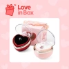 Hộp quà tặng bất ngờ lật xoay trái tim – nhẫn, dây chuyền, quà Valentine 60k