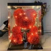Hộp Quà Tặng Hoa Gấu Đội Vương Miện có Đèn LED - Quà Sinh Nhật, Valentine, Cưới 179k 6
