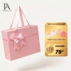 Hộp quà tặng màu hồng gắn nơ dạng kéo cao cấp Quà Valentine sinh nhật 43.000₫
