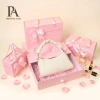 Hộp quà tặng màu hồng gắn nơ dạng kéo cao cấp Quà Valentine sinh nhật 43.000₫ 3