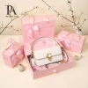 Hộp quà tặng màu hồng gắn nơ dạng kéo cao cấp Quà Valentine sinh nhật 43.000₫ 5