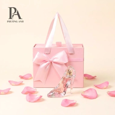 Hộp quà tặng màu hồng gắn nơ dạng kéo cao cấp Quà Valentine sinh nhật 43.000₫ 6
