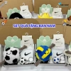 Hộp quà tặng nam Valentine - Móc khoá thể thao bóng đá, bóng rổ, cầu lông - 94.000đ 3