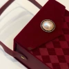 Hộp Quà Tặng Sinh Nhật Valentine - Túi Xách Lẻ Đính Ngọc Trai Sang Trọng, 69k 4