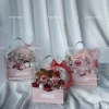 Hộp Quà Tặng Valentine 8/3 Sinh Nhật – Hoa Sáp Thơm Vĩnh Cửu, Gấu Bông Mini Cute hộp, 199.000 VND 6