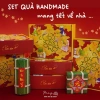 Hộp quà Tết 3 món DIY Tiệm tạp hoá Nhà May – 20 hình gỗ tô màu, decor lì xì, giá ưu đãi 269k 3