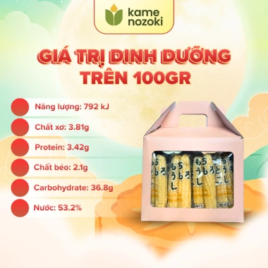 Hộp Quà Tết Ngô Kame Nozoki Trắng 2kg - Quà Cao Cấp Nhật, Sức Khỏe, Giảm 20% 2