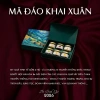 Hộp quà Tết Ô Mai, hoa quả sấy, hạt dinh dưỡng, quà khai xuân sang trọng, giá ưu đãi 459.000