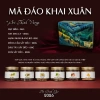 Hộp quà Tết Ô Mai, hoa quả sấy, hạt dinh dưỡng, quà khai xuân sang trọng, giá ưu đãi 459.000 5