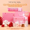 Hộp quà Valentine 14/2 cho bạn gái: trang điểm, túi quà, gấu bông, hoa sáp, đèn Menow Bunny Box - Giá ưu đãi 389k