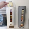 Hộp rút ống dài treo tường đa năng - Đựng tất vớ, quần lót, túi rác, túi nilon tiện lợi, tặng miếng dán 5