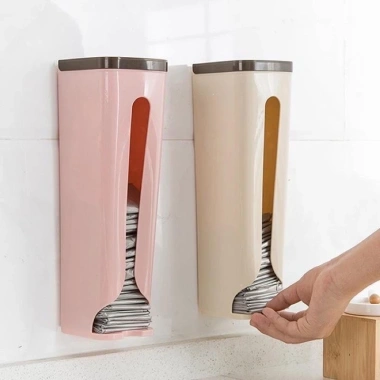 Hộp rút treo tường đa năng Homeruns D75 - Đựng túi bóng, khăn, tất, đồ lót, 37k