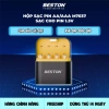 Hộp sạc pin Beston M7.037 2A/3A 1.5V - Tiện lợi, mang đi du lịch, chỉ 169.000₫