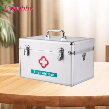 Hộp sơ cứu đa năng khung nhôm hợp kim - Dụng cụ cắm trại, ô tô, mỹ phẩm, đi bộ đường dài - Giá ưu đãi 232,100₫ 8