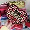 Hộp Socola Enzi 24 viên Quà Valentine người yêu ít ngọt siêu ngon kèm thiệp và túi giá ưu đãi 195k 3
