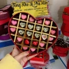 Hộp Socola Enzi 24 viên Quà Valentine người yêu ít ngọt siêu ngon kèm thiệp và túi giá ưu đãi 195k 4
