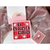 Hộp Socola Trái Tim Mix Love Quà Tặng Valentine Đơn Giản Full Hộp Túi Thiệp