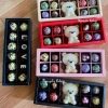 Hộp Socola Truffle 4-8 Viên Mix Gấu AVY - Quà Valentine Ngon, Ít Ngọt, kèm thiệp 4