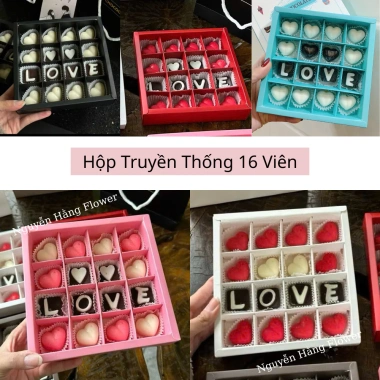 Hộp Socola Valentine Enzi 6-16 viên ý nghĩa, kèm thiệp tặng người yêu – 69.000₫ 7 Hộp Socola Valentine Enzi 6-16 viên ý nghĩa, kèm thiệp tặng người yêu – 69.000₫ 7