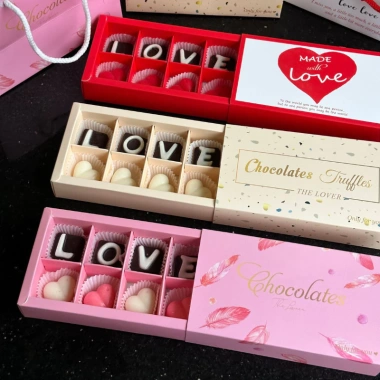 Hộp Socola Valentine Enzi 8 Viên Chữ Love - Quà Ngọt Ngào, Ý Nghĩa, Giá Sỉ 76.500 VND 6