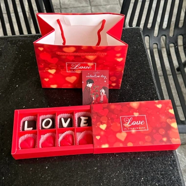 Hộp Socola Valentine Enzi 8 Viên Chữ Love - Quà Ngọt Ngào, Ý Nghĩa, Giá Sỉ 76.500 VND 9