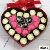 Hộp Socola Valentine Trái Tim Mix Quà Tặng Người Yêu Đáng Yêu Siêu Ngon Ít Ngọt Kèm Túi Thiệp Giá 139k 7