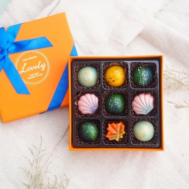 Hộp Socola Valentine Trắng 9 viên SO09 – Quà tặng cao cấp cho bạn gái, người yêu 4