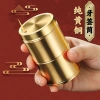 Hộp tăm đồng nguyên chất di động - Chống bụi, chống rơi, phù hợp phòng ngủ, ăn, khách - Thiết kế sáng tạo 6